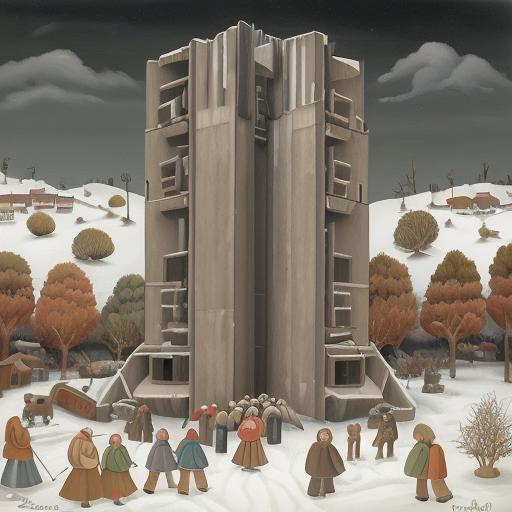 03069-2394422852-masterpiece, oil painting _(medium_), naive art, a remote village, people gathered around gigantic grey postmodern postsoviet br.png